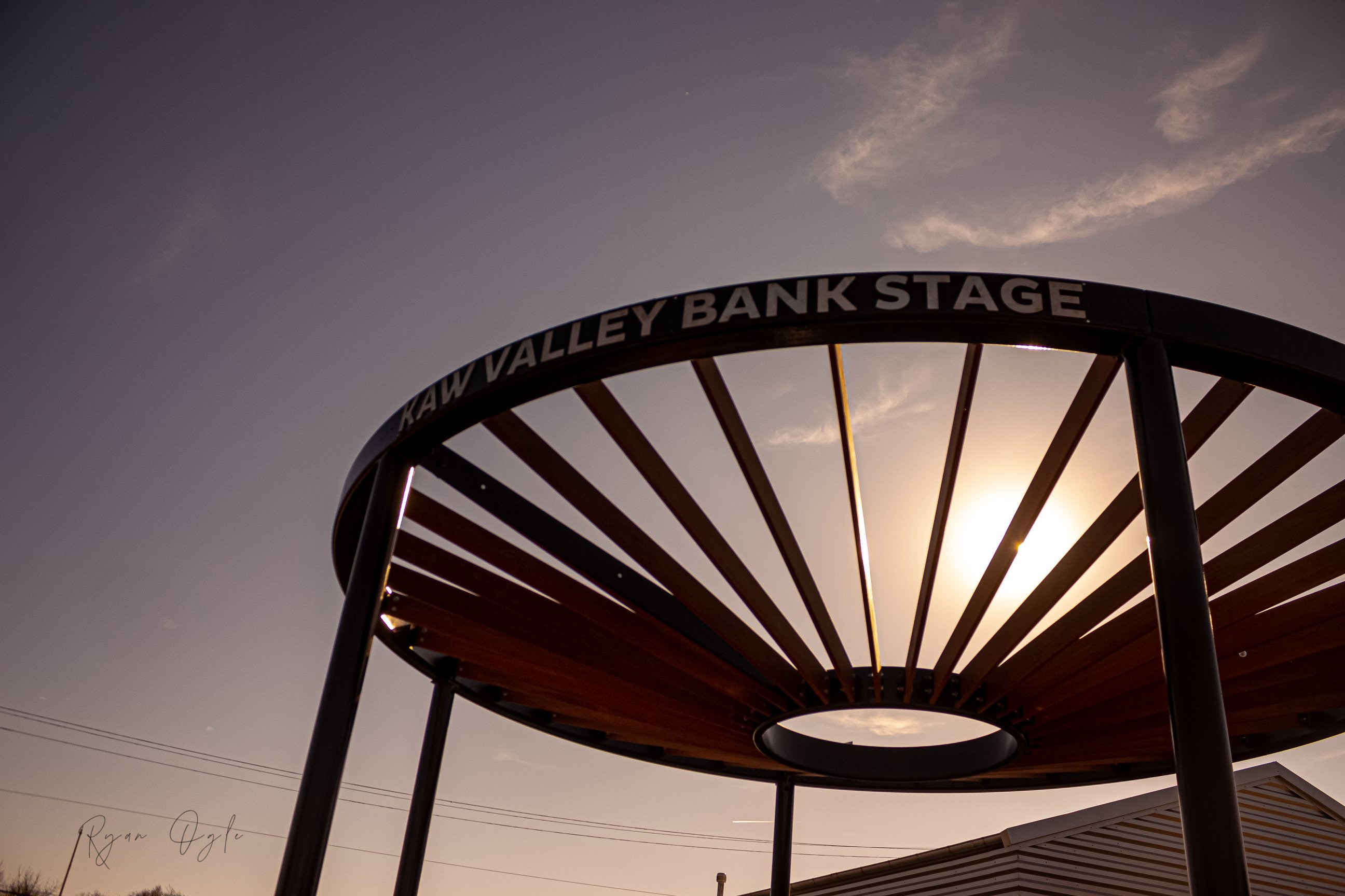 Kaw Valley Bank Stage.